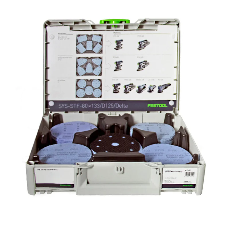 Festool D125 Granat Net Abrasives Systainer (Limited-Edition)