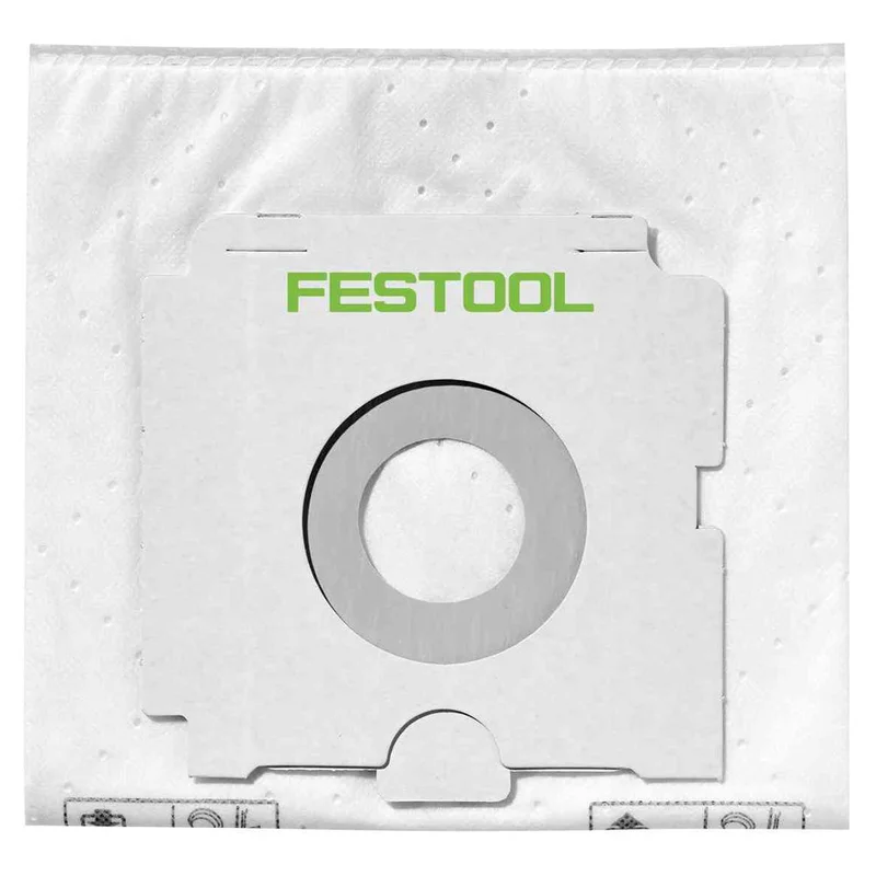 Festool SELFCLEAN Filter Bags for CT 26 Dust Extractors (5 Pack)