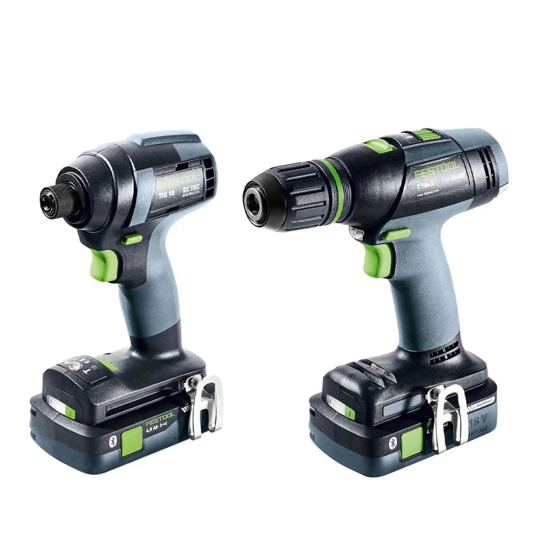 Festool TID 18 Impact Driver + T 18+3 Drill HPC 4,0I-Set