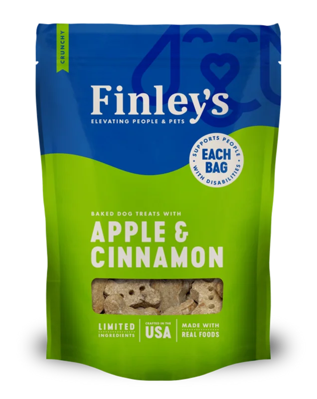 Finley's Apple & Cinnamon Crunchy Biscuits Dog Treats