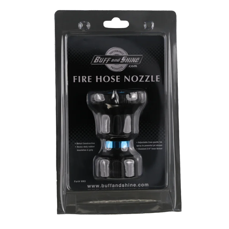 Fire Hose Nozzle Black