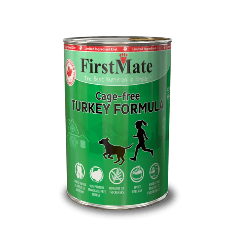 FirstMate Pet Foods Limited Ingredient Cage Free Turkey Formula for Dogs