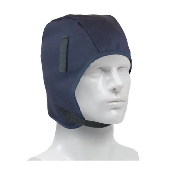 Flame-Resistant Winter Head Liner One Size Cotton Twill with Fleece Lining (Pack Of 5)