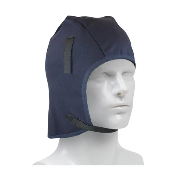 Flame-Resistant Winter Head Liner, One-Size Cotton Twill with Polyester Fleece Lining (Pack Of 5)