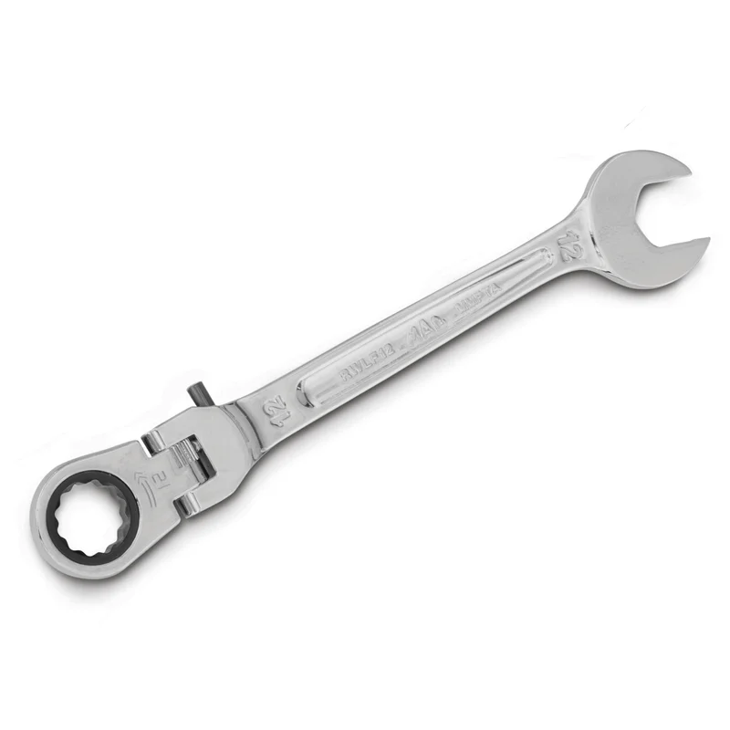 Flexible-Head Ratcheting Wrench 12mm - 12-PT.
