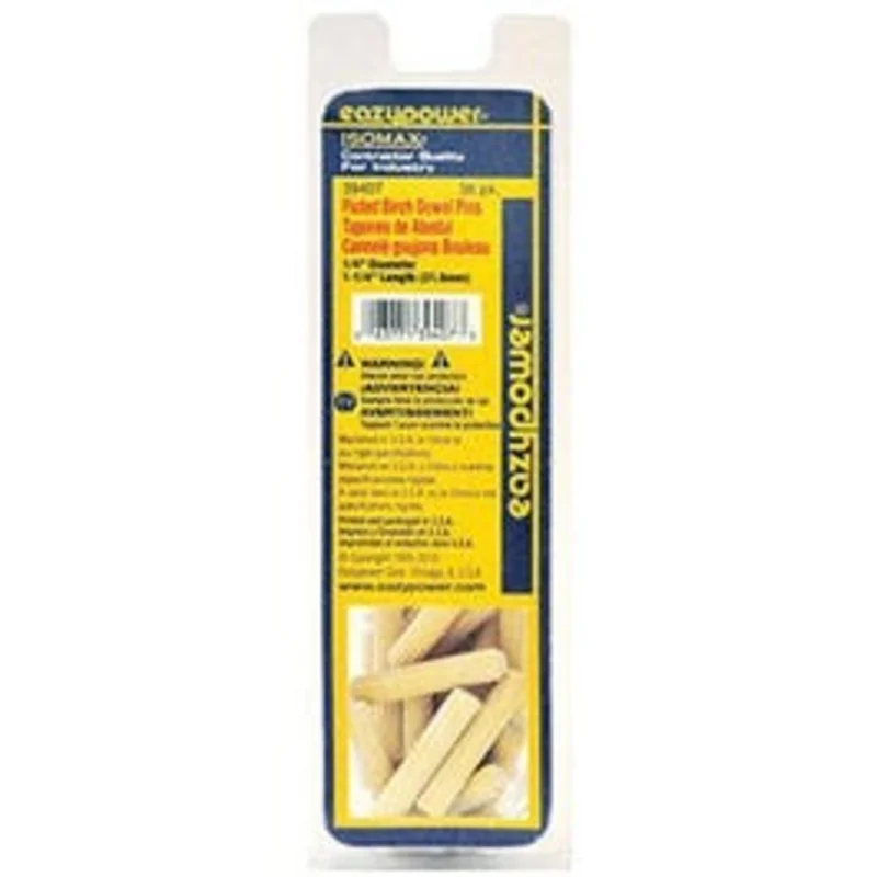 Fluted Dowel Pin, .25 x 1.25-In., 36-Pk.