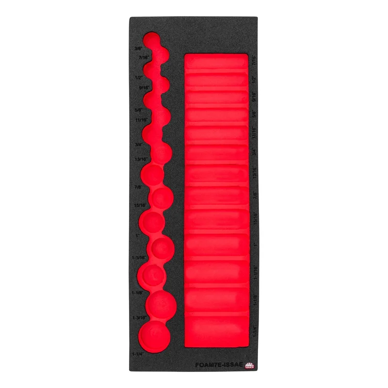 Foam Only - Impact Sockets SAE (FOAM7E-ISSAE Set)