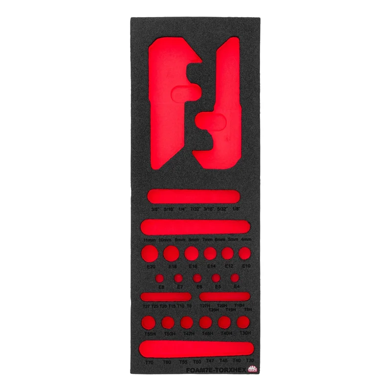 Foam Only - Torx Hex (FOAM7E-TORXHEX Set)