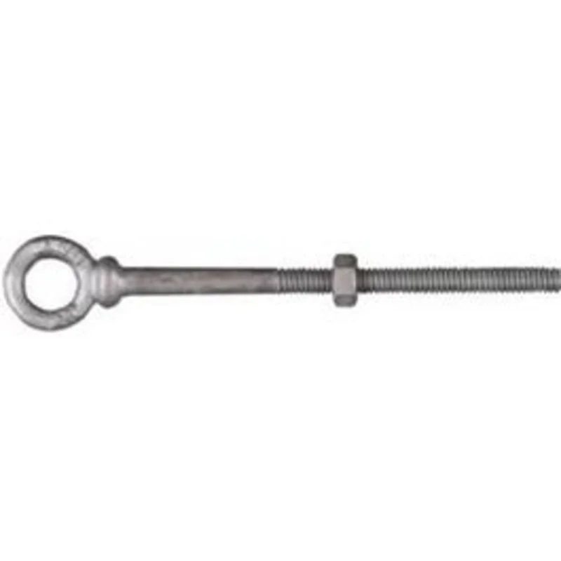Forged Eye Bolt, Galvanized, 1/4 x 4-In.