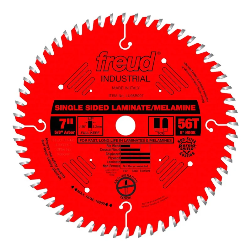 Freud 7" x 56T Single-Sided Laminate/Melamine Blade