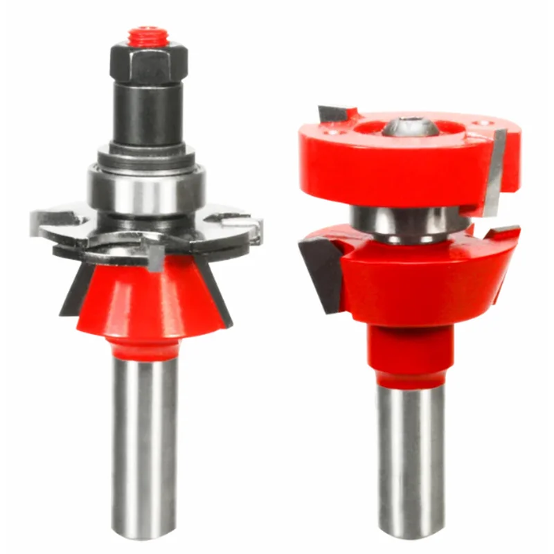 Freud Adjustable Rail & Stile Shaker Profile Router Bit Set - 1-11/16" Diameter x 1/2" Shank