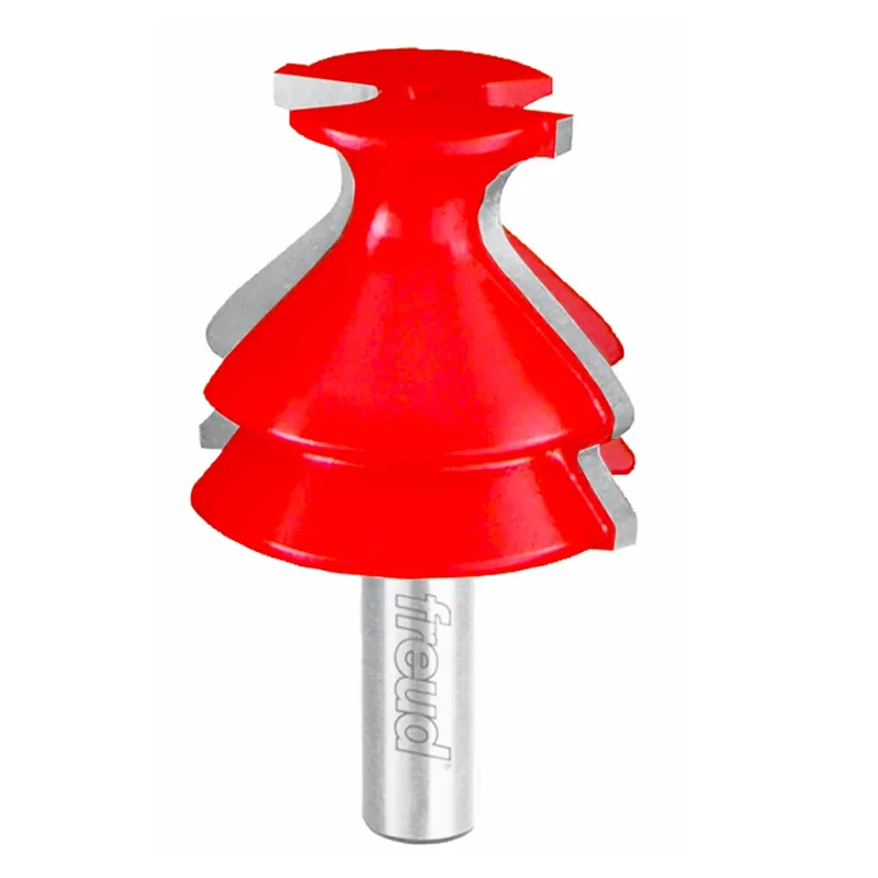 Freud Base & Cap Router Bit - 1-3/4" Diameter, 1-1/2" Cut, 1/2" Shank