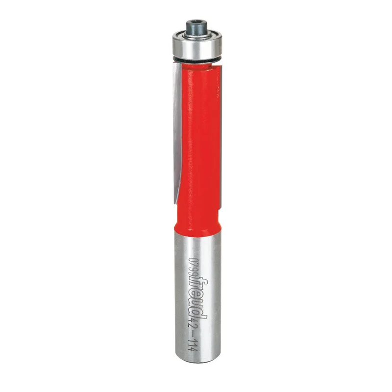 Freud Bearing Flush Trim Router Bit 1/2" Diameter, 1-1/2" Cut, 1/2" Shank