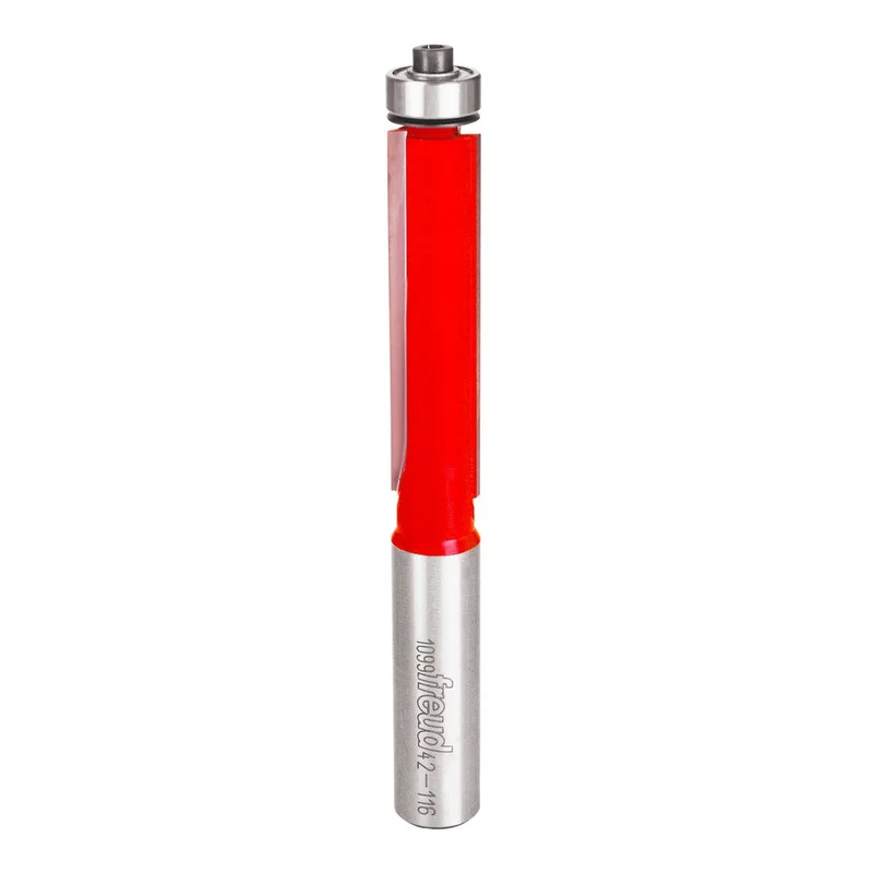 Freud Bearing Flush Trim Router Bit - 1/2" Diameter, 2" Cut, 1/2" Shank