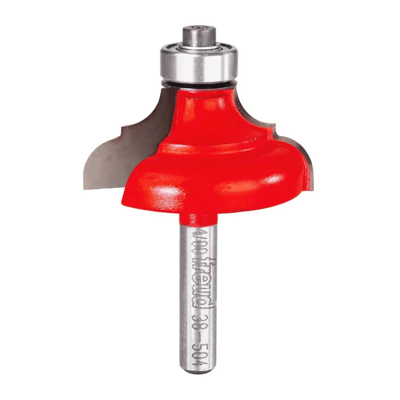 Freud Classical Bold Cove & Round Router Bit - 1-1/2" Diameter, 11/16" Cut, 1/4" Shank