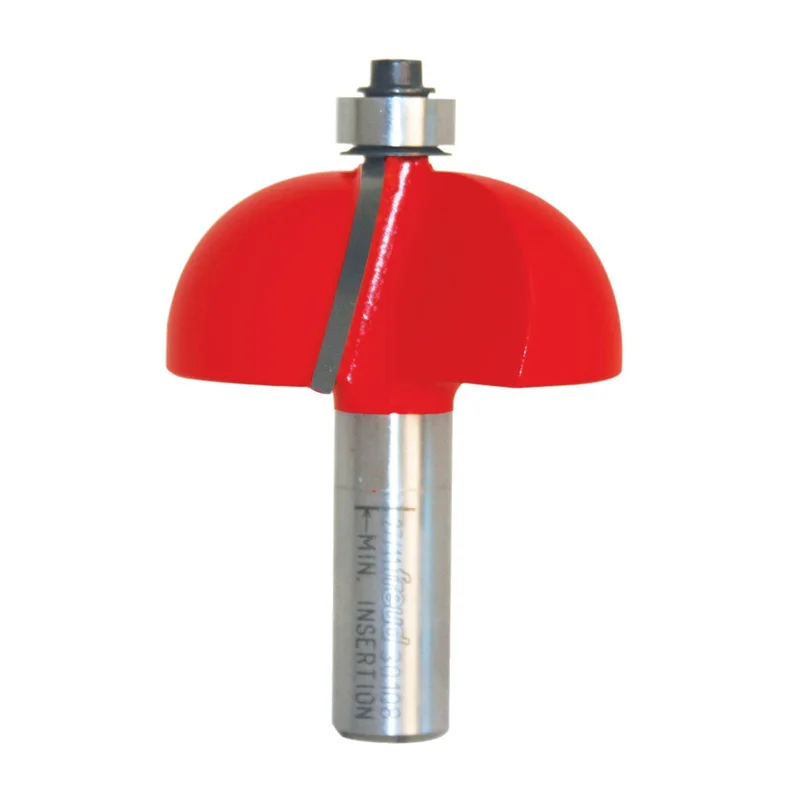 Freud Cove Router Bit - 2" Diameter, 7/8" Cut, 1/2" Shank
