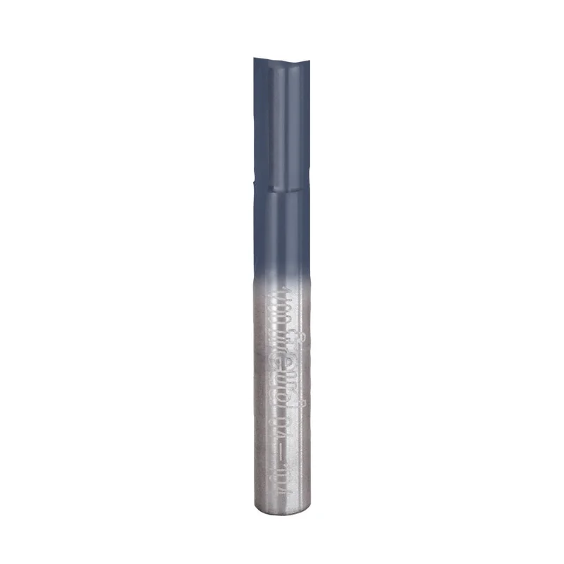 Freud Double Flute Straight Router Bit - 1/4" Diameter, 1/2" Cut, 1/4" Shank