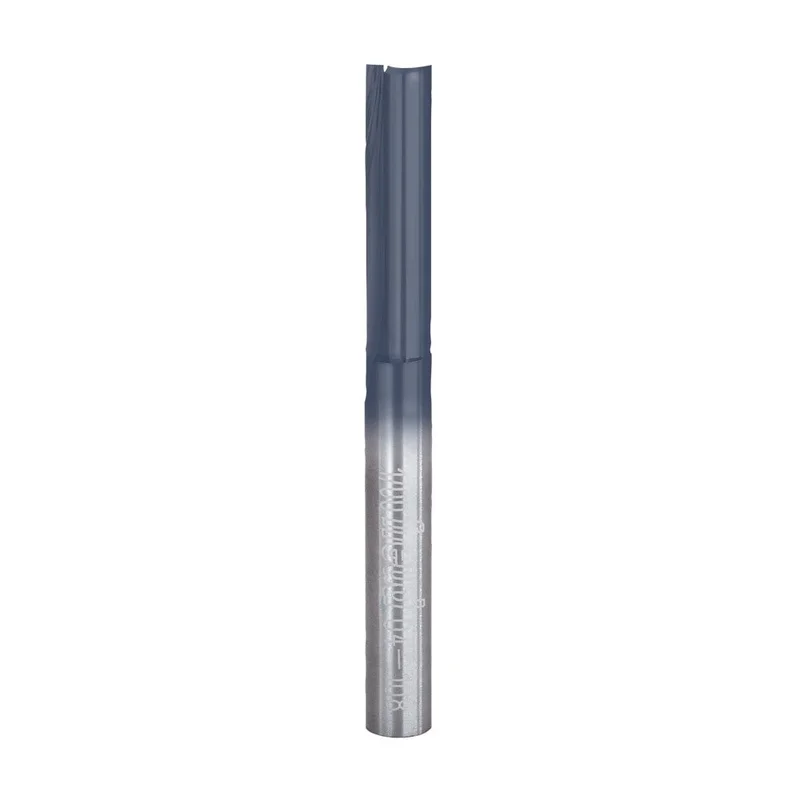 Freud Double Flute Straight Router Bit - 1/4" Diameter, 1" Cut, 1/4" Shank