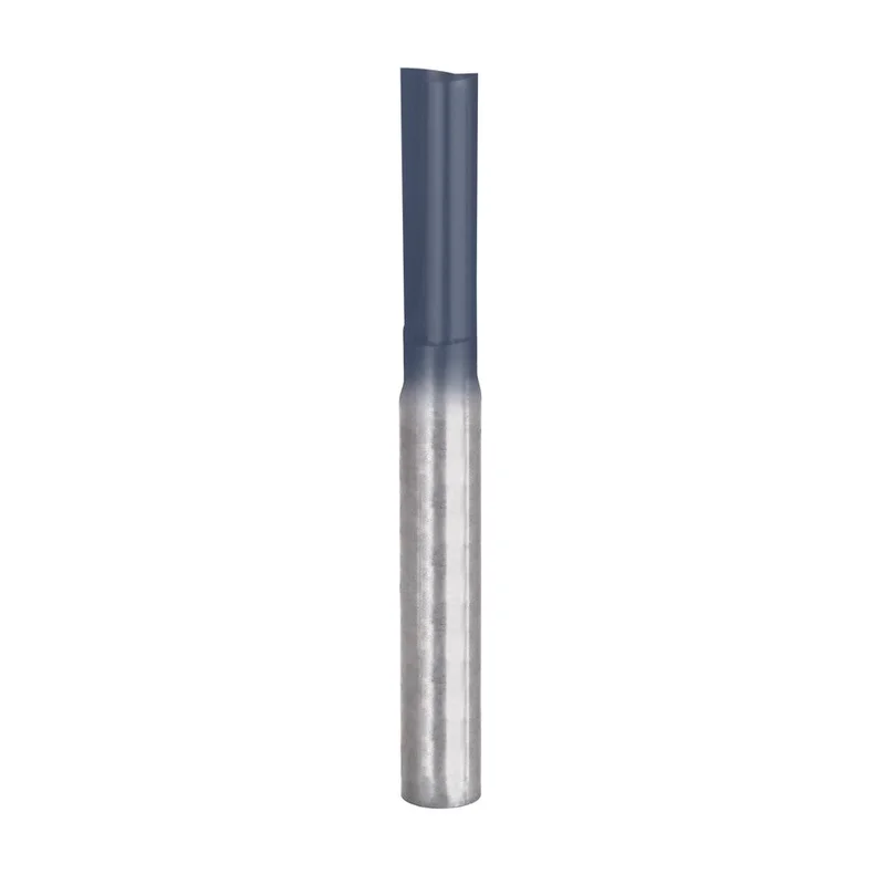 Freud Double Flute Straight Router Bit - 1/4" Diameter, 3/4" Cut, 1/4" Shank