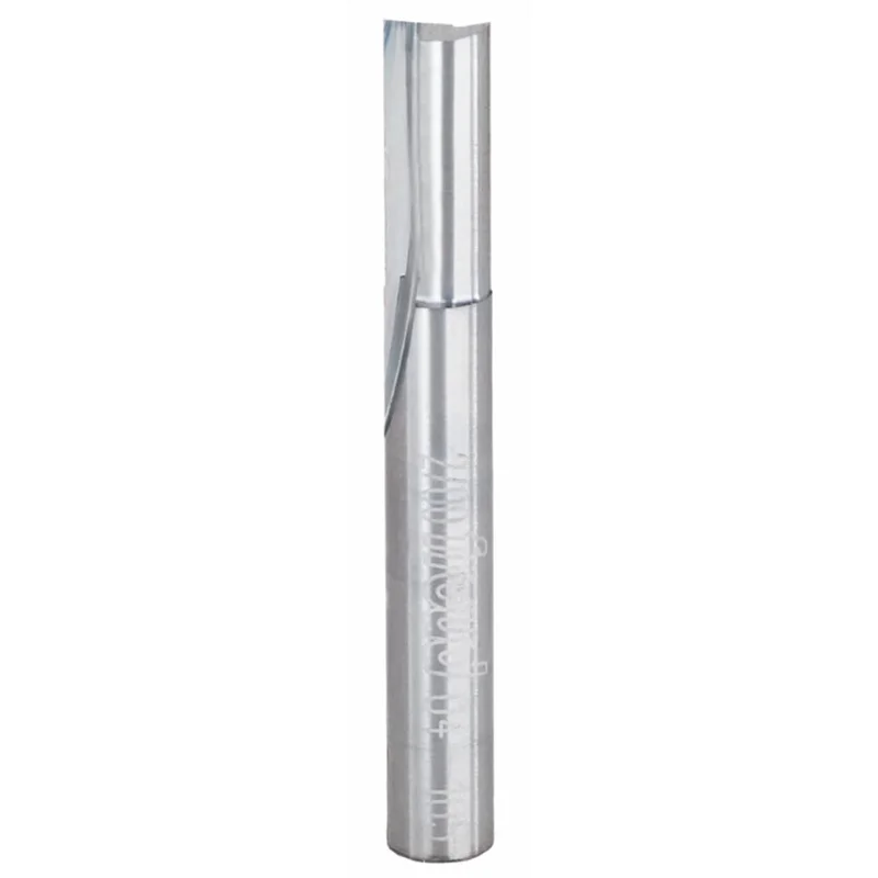 Freud Double Flute Straight Router Bit - 1/4" Diameter, 5/8" Cut, 1/4" Shank