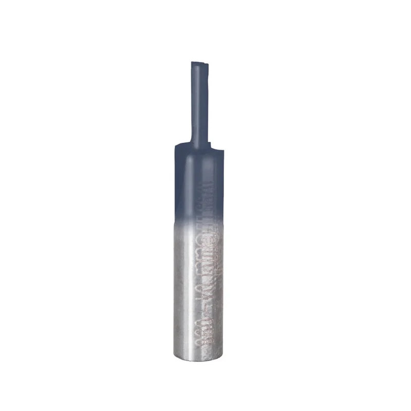 Freud Double Flute Straight Router Bit - 3/32" Diameter, 3/8" Cut, 1/4" Shank