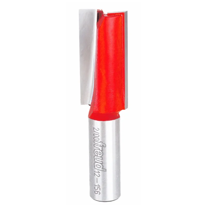 Freud Double Flute Straight Router Bit - 3/4" Diameter, 1-1/2" Cut, 1/2" Shank