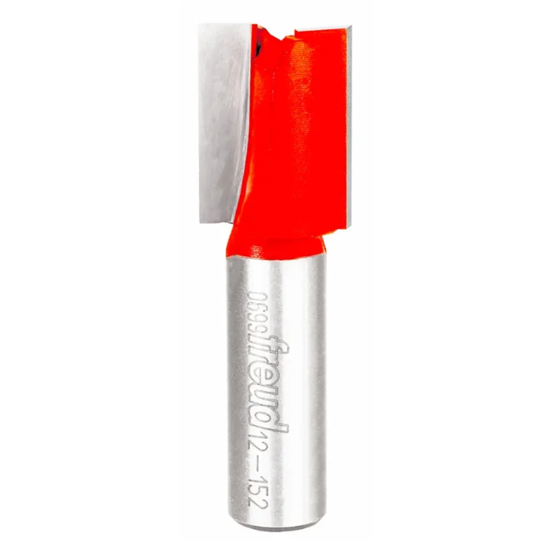 Freud Double Flute Straight Router Bit - 3/4" Diameter, 1" Cut, 1/2" Shank