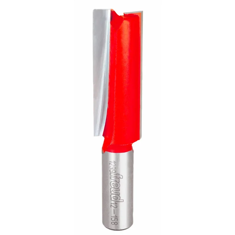Freud Double Flute Straight Router Bit - 3/4" Diameter, 2" Cut, 1/2" Shank