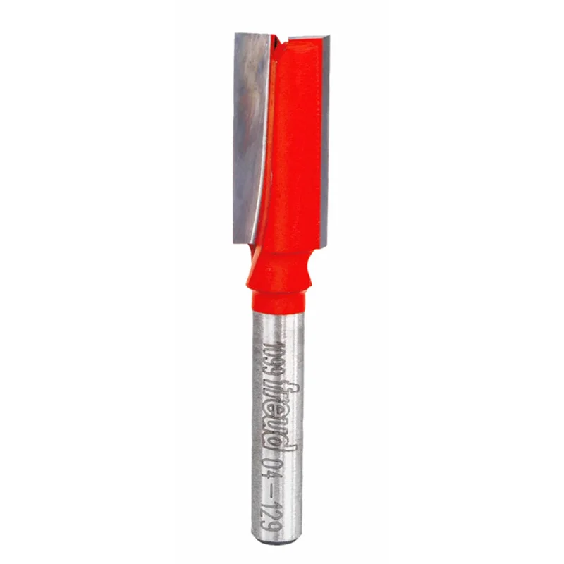 Freud Double Flute Straight Router Bit - 7/16" Diameter, 1" Cut, 1/4" Shank*