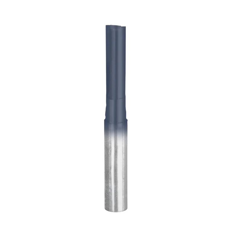 Freud Double Flute Straight Router Bit - 7/32" Diameter, 3/4" Cut, 1/4" Shank