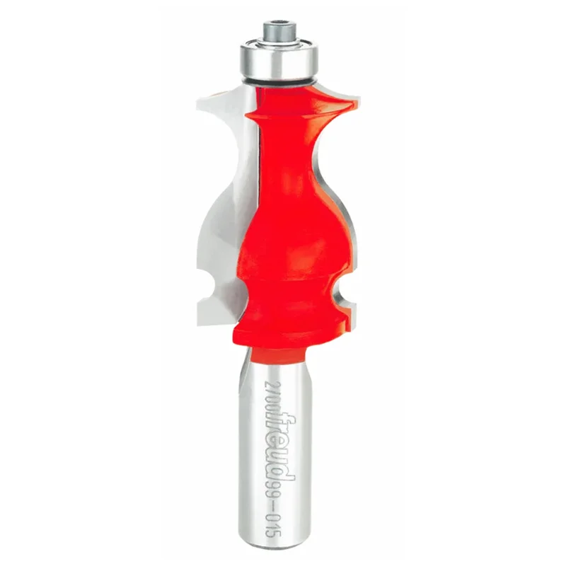 Freud Face Molding Router Bit - 1-1/16" Diameter, 1-5/8" Cut, 1/2" Shank