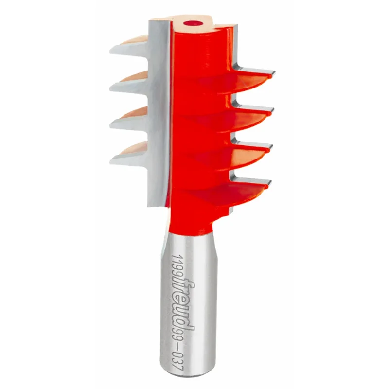 Freud Finger Joint Router Bit - 1-3/8" Diameter, 1-9/16" Cut, 1/2" Shank
