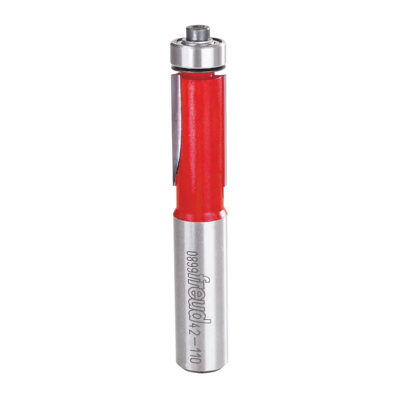 Freud Flush Trim Router Bit w/Bearing - 1/2" Diameter, 1" Cut, 1/2" Shank