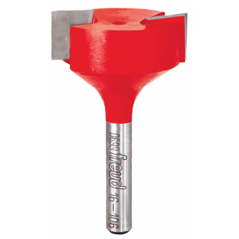 Freud Mortising Router Bit - 1-1/4" Diameter, 29/64" Cut, 1/4" Shank