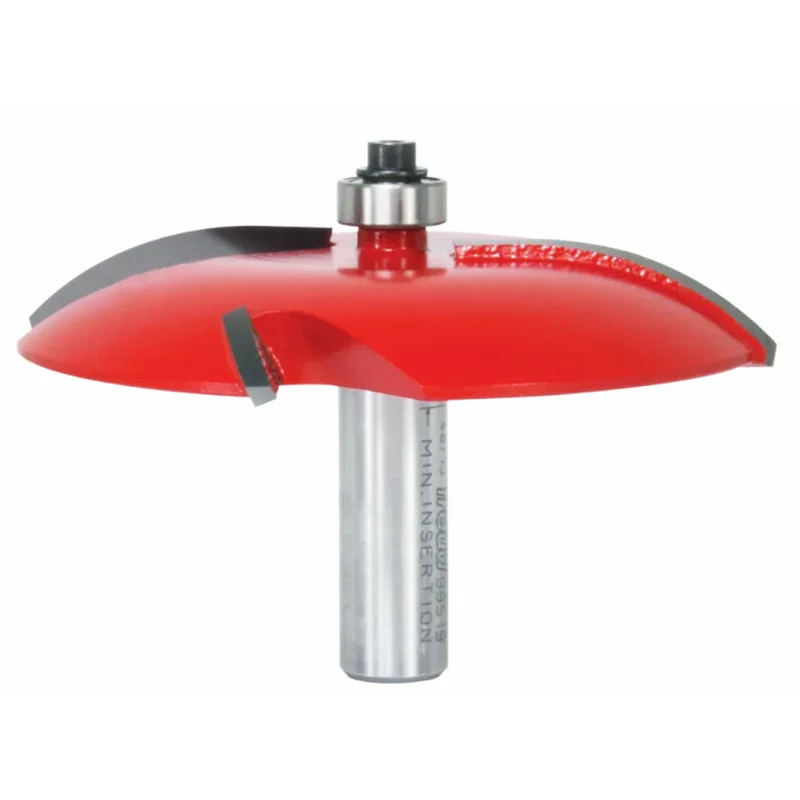 Freud Raised Panel Router Bit - 3-1/2" Diameter, 1/2" Cut, 1/2" Shank