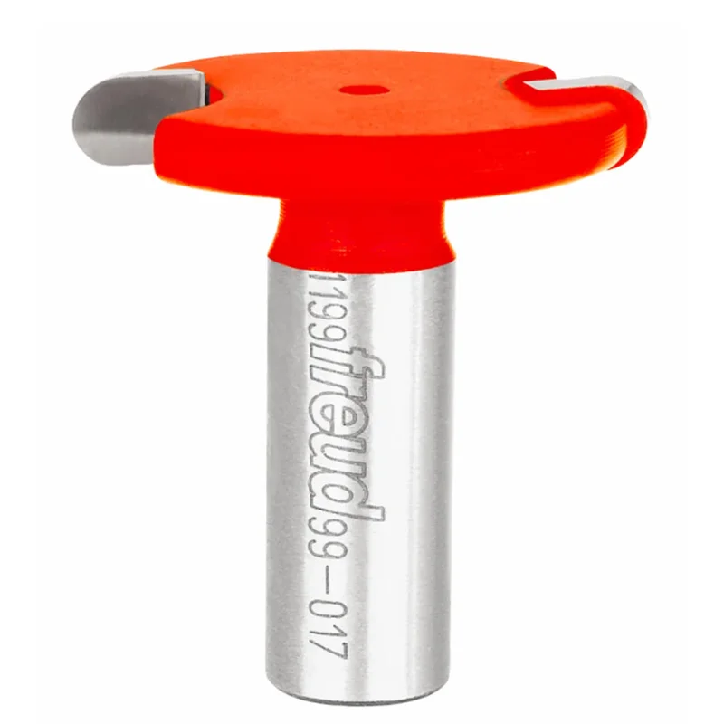 Freud Shank Canoe Joint Router Bit - 1-1/2" Diameter, 1/4" Cut, 1/2" Shank