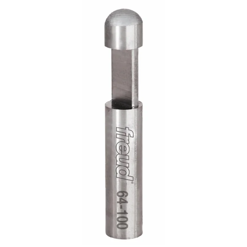 Freud Solid Carbide Flush Trim Router Bit - 1/4" Diameter, 3/8" Cut, 1/4" Shank