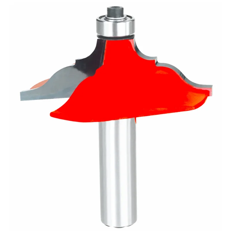Freud Table Edge & Handrail Router Bit - 2-1/2" Diameter, 25/32" Cut, 1/2" Shank