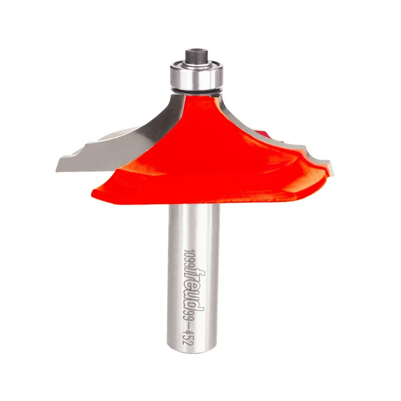 Freud Table Edge & Handrail Router Bit - 2-5/8" Diameter, 25/32" Cut, 1/2" Shank