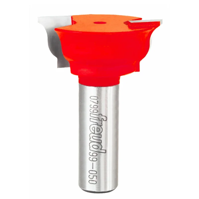 Freud Window Sash & Rail Router Bit - 1-1/2" Diameter, 39/64" Cut, 1/2" Shank