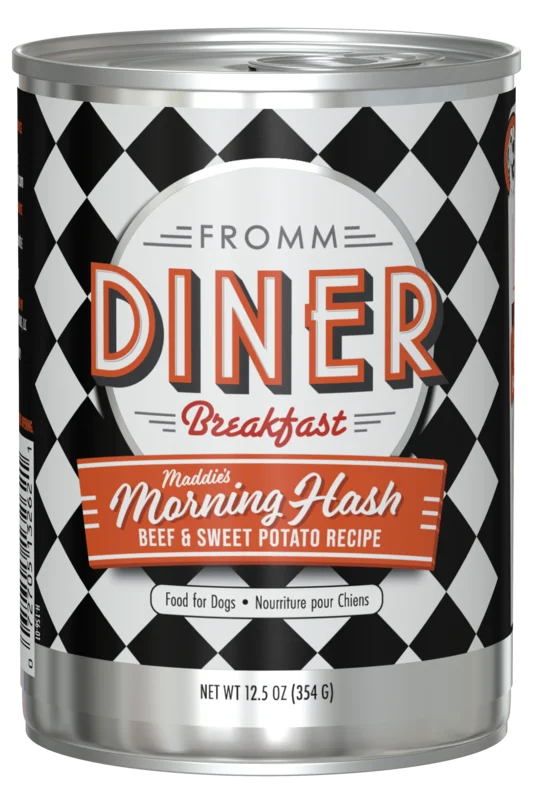 Fromm Diner Breakfast Maddie's Morning Hash Beef & Sweet Potato Recipe for Dogs