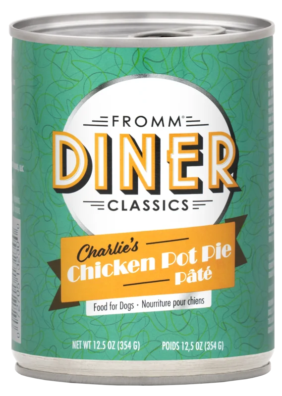 Fromm Diner Classics Charlies Chicken Pot Pie Pt Dog Food
