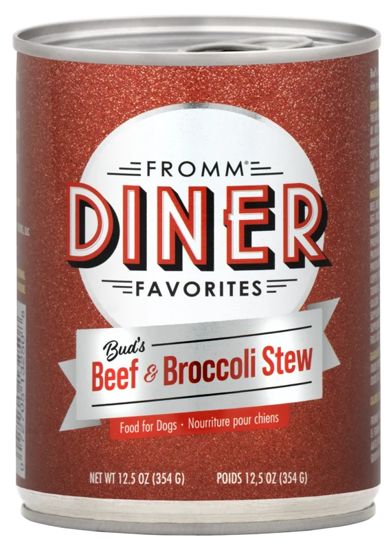 Fromm Diner Favorites Bud's Beef & Broccoli Stew Food