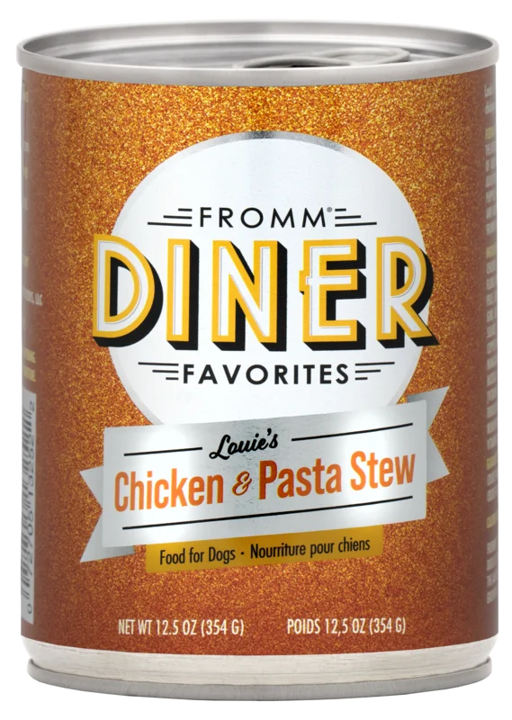 Fromm Diner Favorites Louie's Chicken & Pasta Stew Dog Food