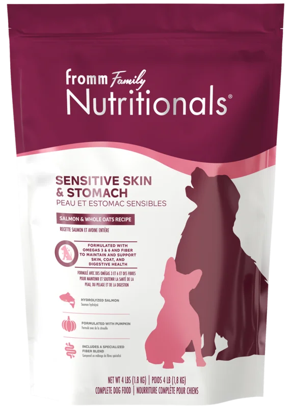Fromm Sensitive Skin & Stomach Salmon & Whole Oats Recipe Dog Food