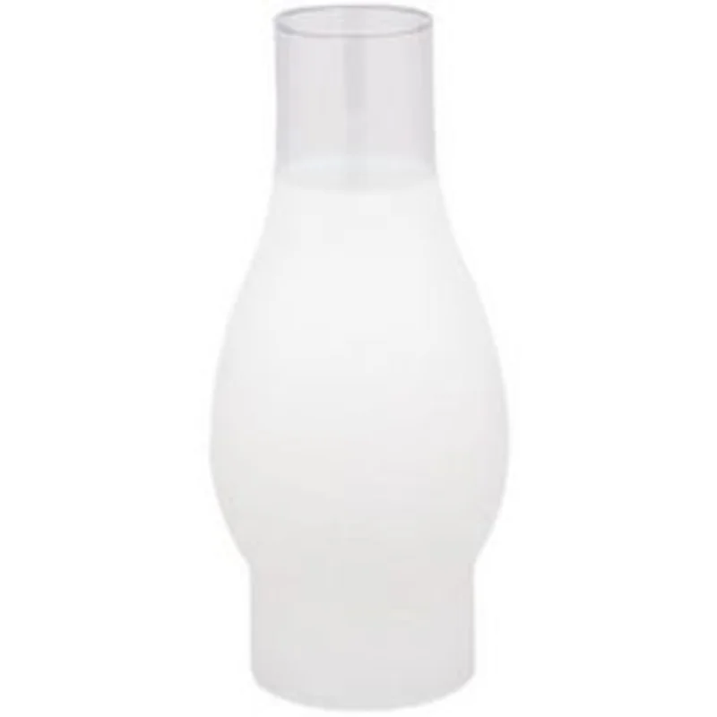 Frosted Glass Chimney, 8.5-In.