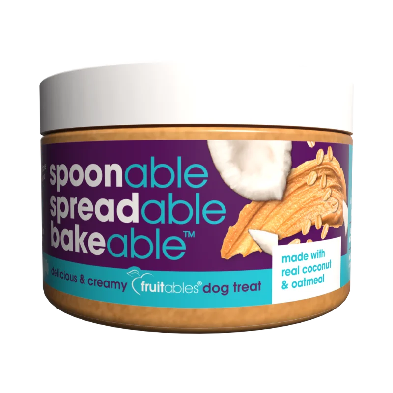 Fruitables Spreads Coconut & Oatmeal Creamy Dog Treat