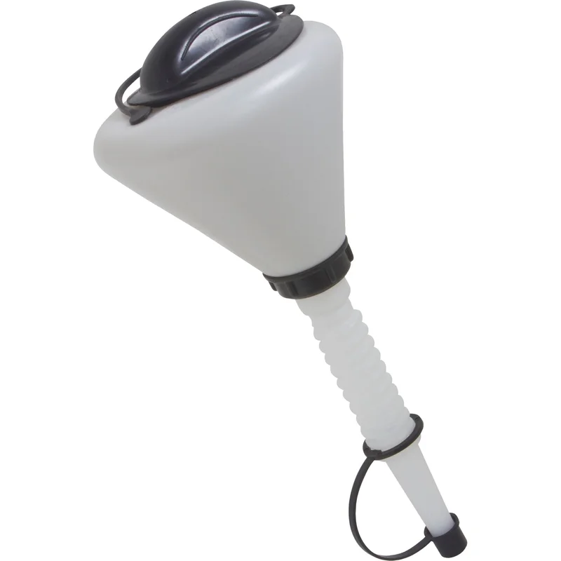 Funnel With Cap and Spout Cover