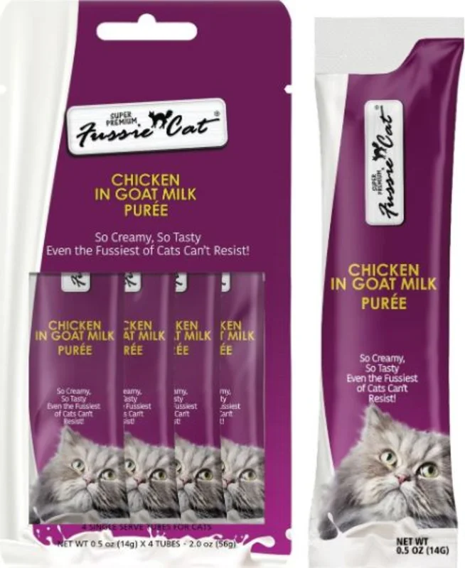 Fussie Cat Chicken in Goat Milk Pure
