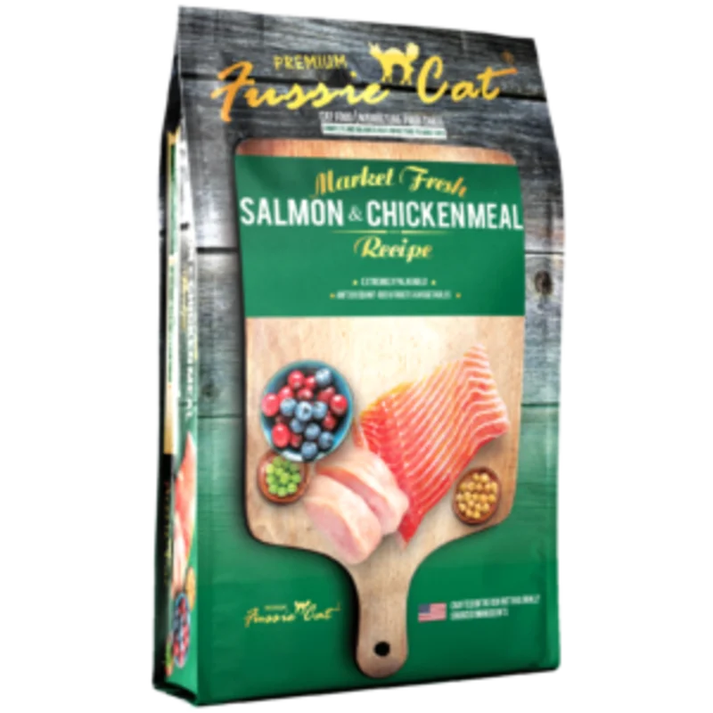Fussie Cat Fussie Cat Market Fresh Salmon & Chicken Meal Recipe Dry Cat Food